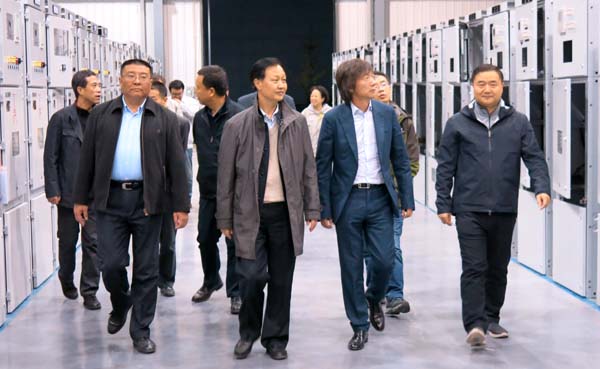 寧波菲仕公司總裁任文杰一行赴長城電工參觀交流，共探技術創新合作新機遇