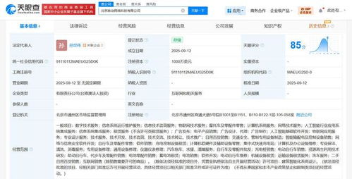 哈啰出行在京成立網絡科技新公司，注冊資本達1000萬美元聚焦信息技術咨詢