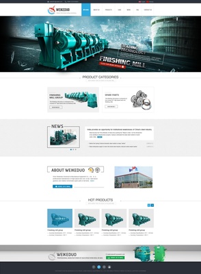 Zxinrui's Innovative Web Design: A Case Study on Rolling Mill Machinery E-Commerce Platform